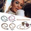 Organic Glass Eyeglass Mask Sunglasses Chains Anti-Lost Glasses Cord Holder  for Women Lady Girls