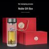 HEENOOR Double-Walled Borosilicate Glass Tea Cup 340ml