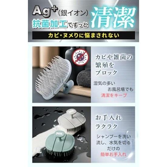 Scalp Brush Men Recommended Professionals Their 40s Dear Mr. Ice Gray (Normal Type)