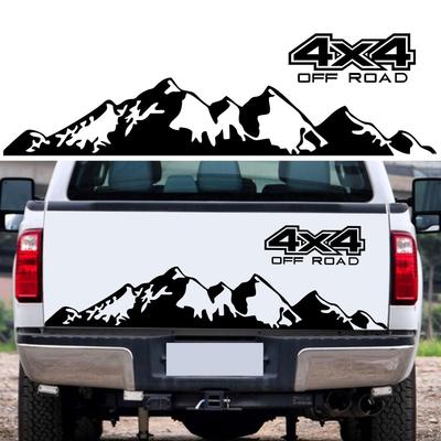 Autocolant Auto 4X4 Off Road Grafic Vinil Decal Pentru Ford Ranger Raptor Pickup Isuzu Dma Nissan NAVARA Toyota Hilux Accesorii Auto