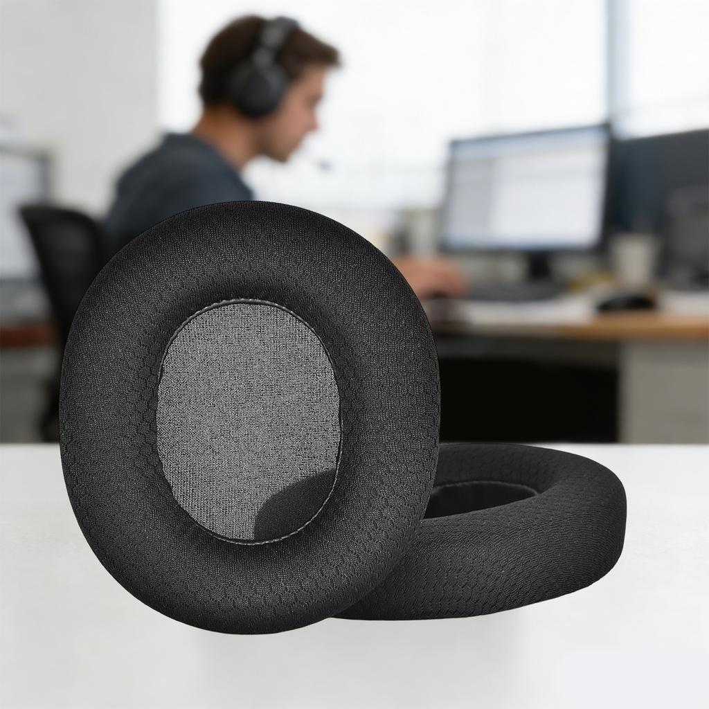 Soft Headphone Ear Pad for ROG Pelta Headsets Earpads Ear Cushions Enhances Grip And Reduces Heat Build Up Earmuff
