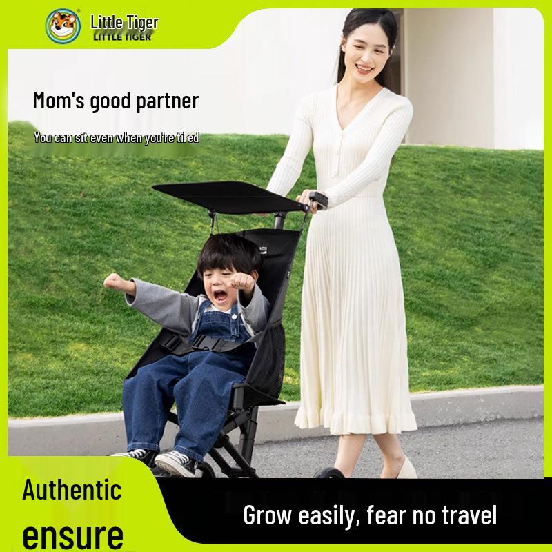 

Little Tiger T28 Lightweight Foldable Stroller, 50kg Capacity