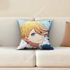 Oshi no Ko Hoshino Ai Aquamarine Ruby Sofa Couch Pillow Cover Cushion Case Cozy Bedroom Accent Studio Furnishing