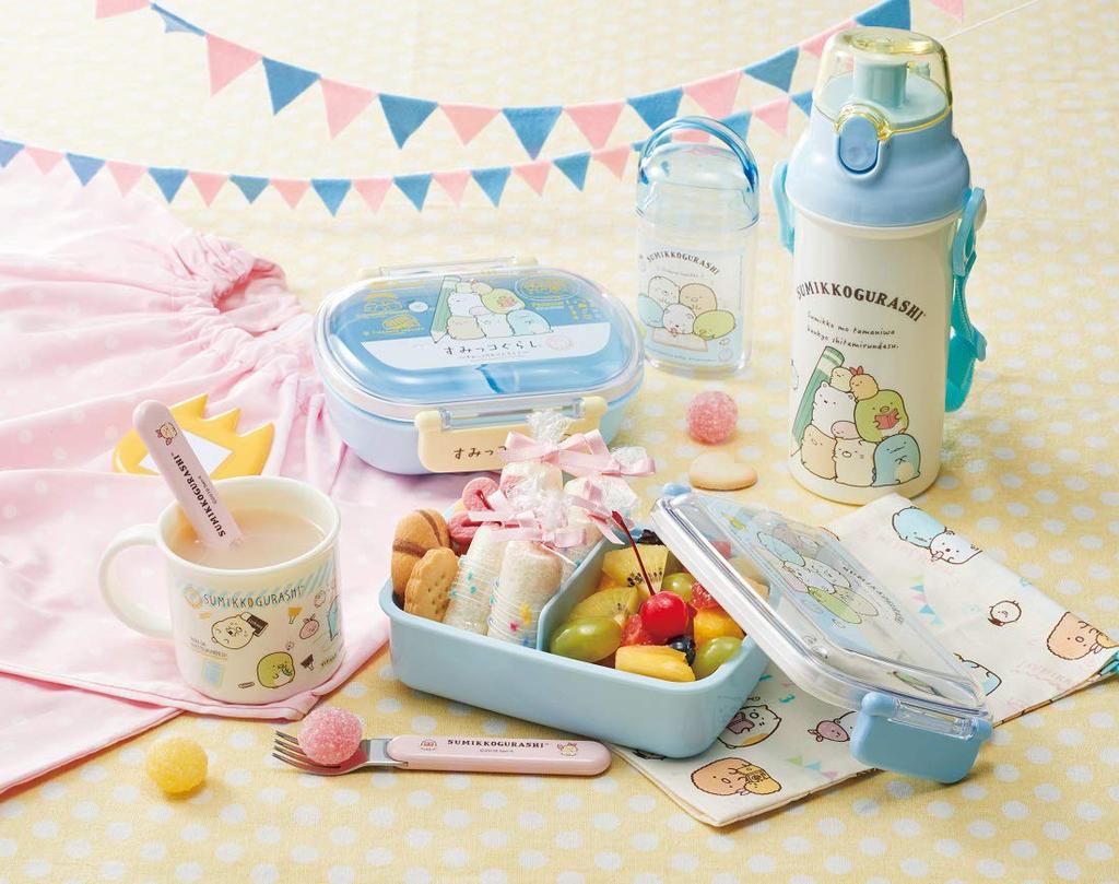 Skater Bento RBF3AN Children's Box, Sumikkogurashi, Study, 450ml,