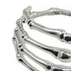 Arm Ring Bracelet Dark Style Adjustable Skull Hand Wristband Clothes