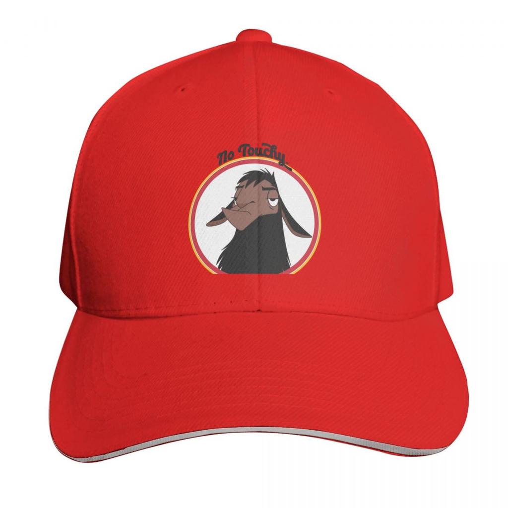 Kuzco NO TOUCHY Sad Llama EmperorXS New Groove Emperor David Spade Back Off No Touch Funny Gift Baseball Cap