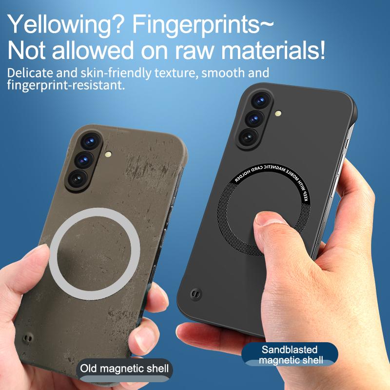 Θήκη για Samsung A56 5G Εξαιρετικά Λεπτή Χωρίς Πλαίσιο Θήκη Κινητού Τηλεφώνου Για Samsung Galaxy A56 5G Για Magsafe Μαγνητικό Κάλυμμα Ασύρματης Φόρτισης