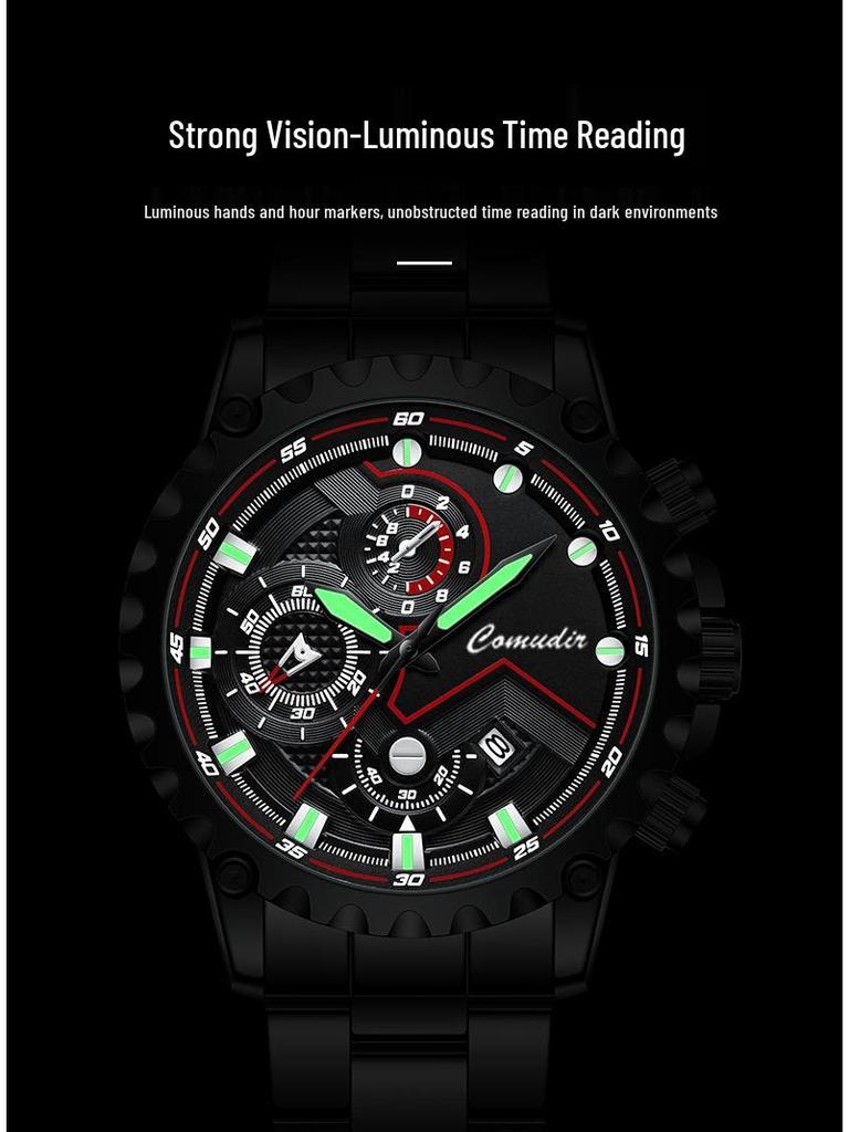 Men's Trendy Sports Watch: 2022 Automatic Mechanical & Quartz Electronic for High School Students