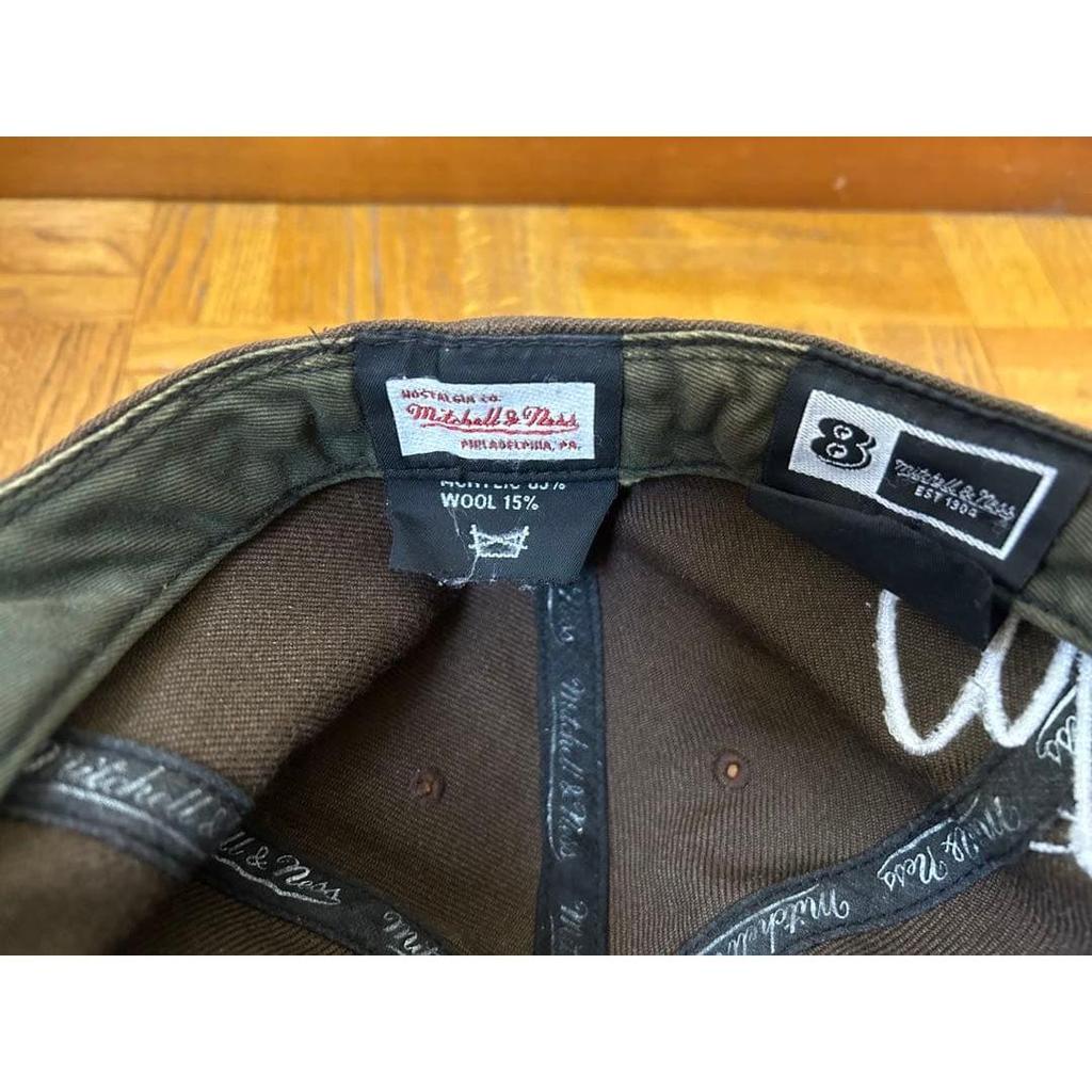 Used Mitchell & Ness brown cap