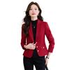 Pinkes Blazer-Jacket für kleine Frauen: Frühling 2025 Duftender Stil Lässiger Anzug für Frühling/Herbst