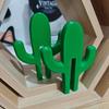2 Cactus Bathroom Storage Rack | Plastic Door Clip Hook, Portable Shower Hook, Hook for Towels, Clothing, For 8mm Bathroom Doors