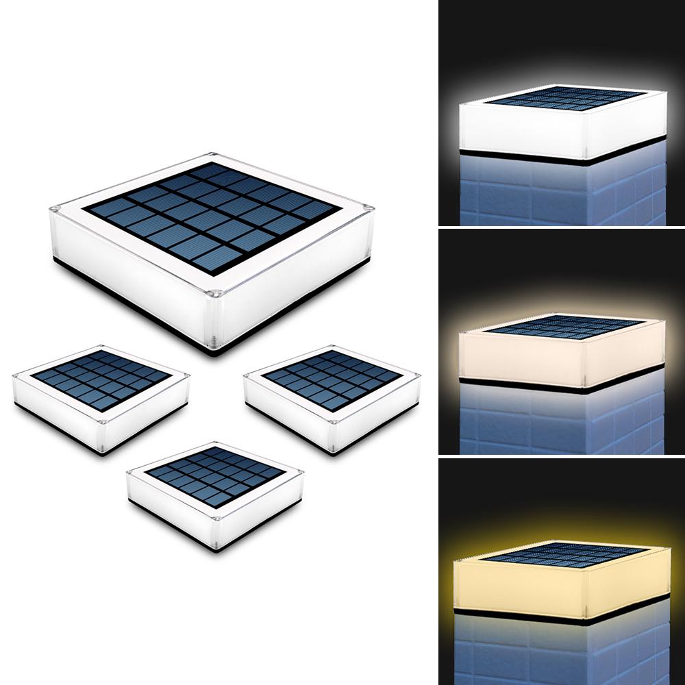 

T-SUN, 4 упаковки, солнечный свет, светильник для забора, IP65, уличная солнечная лампа для украшения сада, ворота, забор, стена, двор, коттедж, солнечная лампа