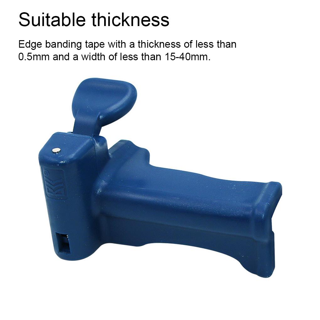 

Side Banding Machine Double Edge Trimmer Wear-resistant Durable Tail Trimming Device for Plastic Manual Woodworking Tools