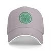 Boston Celtics Logo Black Baseball Cap with Green Embroidered Shamrock Design for Fans and Casual Wear