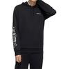 adidas Felpa con cappuccio con stampa moderna Edizione Limitata Capodanno Neo Felpa con cappuccio da uomo Nero GF7104