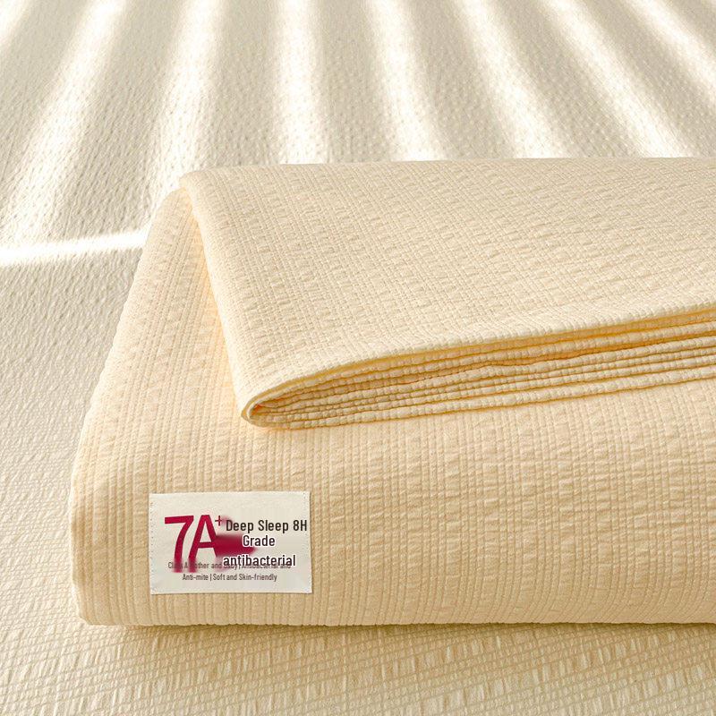 Premium Puff Yarn Bed Sheet & Pillowcase Set - Single, All-Season, Perfect for Dorms – Super Comfortable & Stylish