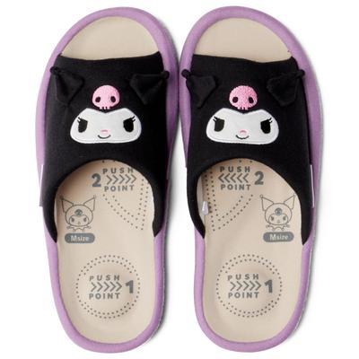 Nippon Slippers Sanrio Relacare Comfort Kuromi Blue 262123 22-24cm
