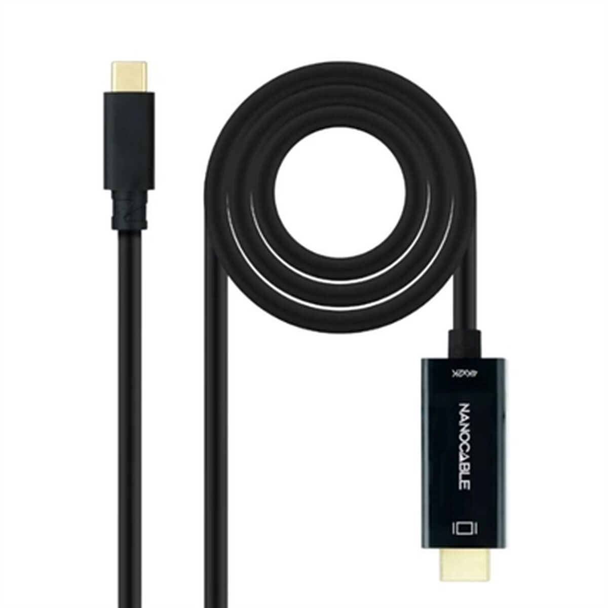 

Кабель USB C — HDMI NANOCABLE 10.15.5133 3 м, черный, 4K Ultra HD