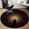 1pc The Lord of the Rings Office Round Area Rug, Under Office Chairs Bedroom Living Room Home Decor, Room Deco, Available In Various Sizes