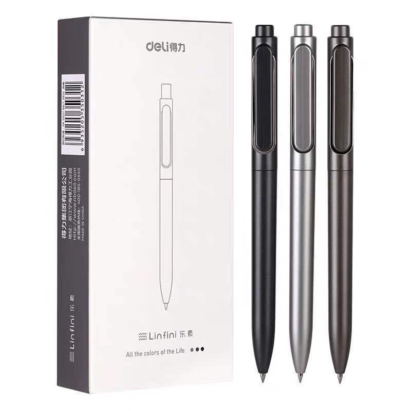 Kaba Niedźwiedź Uroczy Kreskówkowy Czarny Długopis Żelowy, Szybkoschnący, Duża Pojemność, Długopis Podpisowy dla Ucznia i do Biura