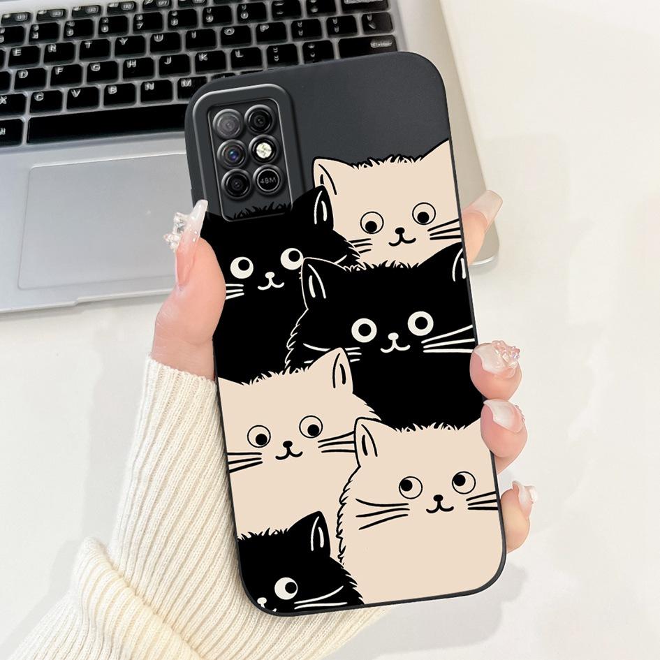 For Infinix Note 8 8i 2020 Case Lovely Astronaut Soft Silicone Funda Shockproof Matte Cover For Infinix Note8 Note8i Phone Cases