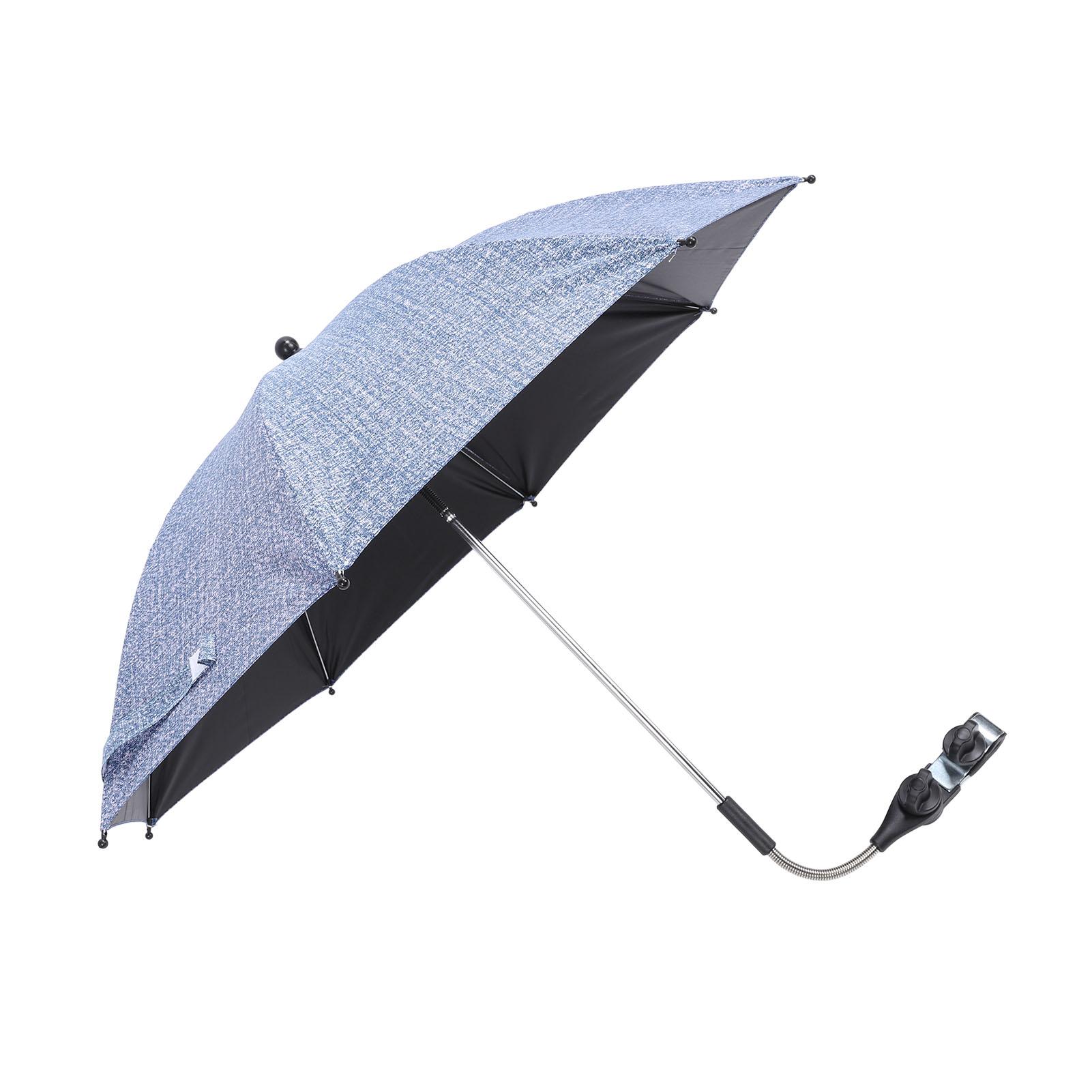 Baby Stroller Parasol Clip On Baby Pram Sun Shade Sun Umbrella with Clamp For Bch Outdoor 85cm Large Version