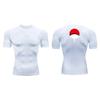 Fitness Sportbekleidung Kompressions-T-Shirt Fitness Sport Laufen Eng Tischtennis Schläger Druck Fitnessstudio T-Shirts Athletische Sommeroberteile T-Shirt