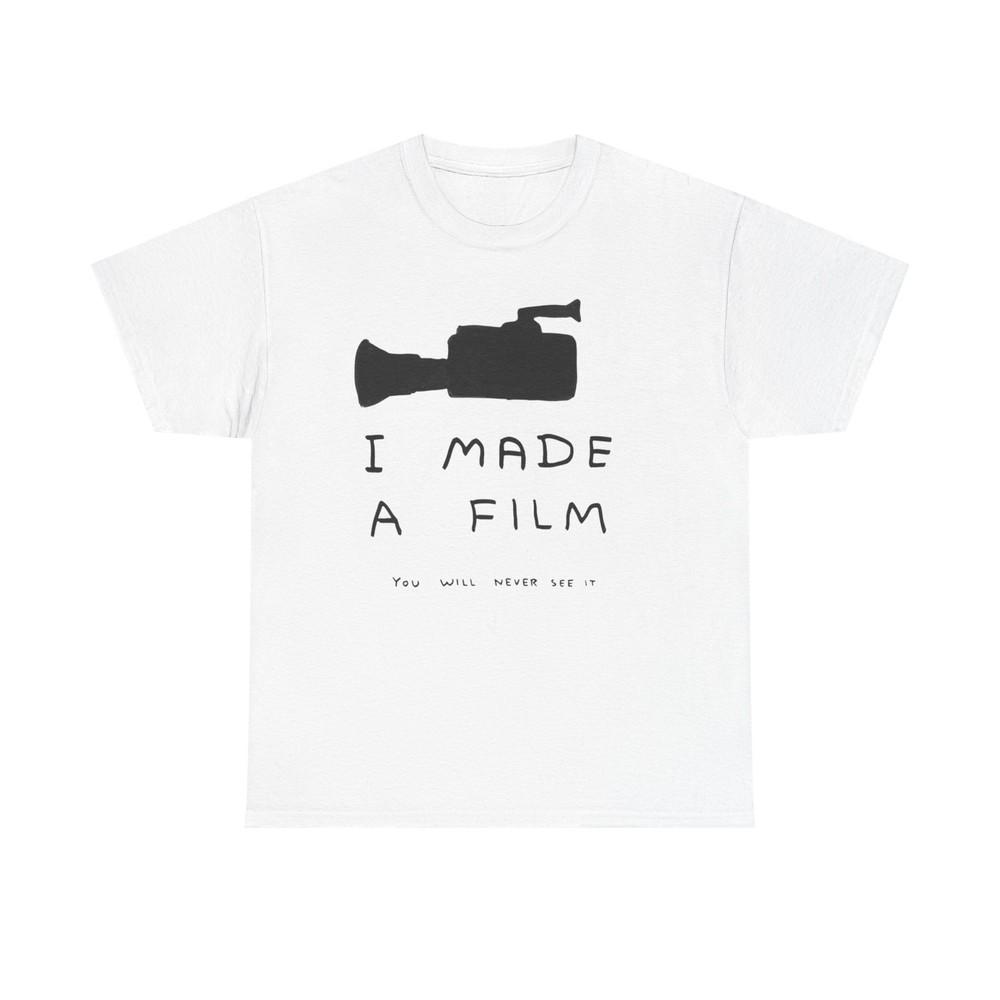 I Made A Film Funny T Shirt Graphic Unisex Heavy Cotton Tee NEW GIFT Unisex T-Shirt XXL