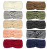 Fleece Lining Winter Headbands Wide Edge Hair Band Fashion Knitted Headbands  Hair Accessories