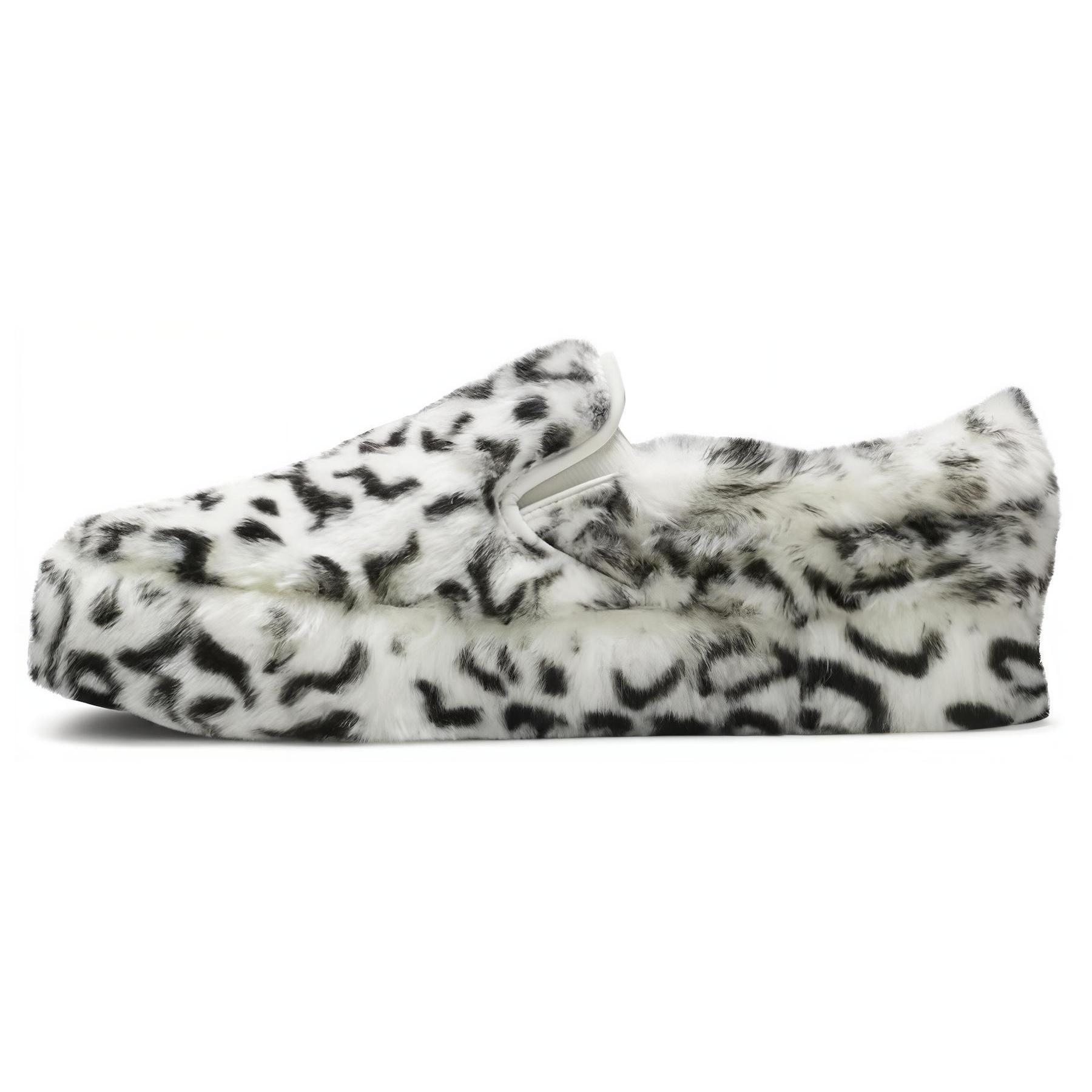 Vans Sandy Liang x Classic Slip-On Platform Fuxxy Leopard Men s VN0A3JEZWVZ EU 37