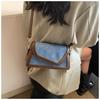 2024 New Vintage Square Crossbody Bag Simple Retro Shoulder Bag Women Fashion