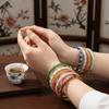 Small Horse Glazed Bangle Chinese Style Women's Hand Bracelet Year of the Horse