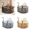 Large Capacity Necklace Earring Storage Box Multi-Layer Rings Display Box  For Women