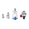 Automotive Painting Accessory Plastic Filter Air Oil Water Separator With Regulator Fit Multiple Sprayer Model