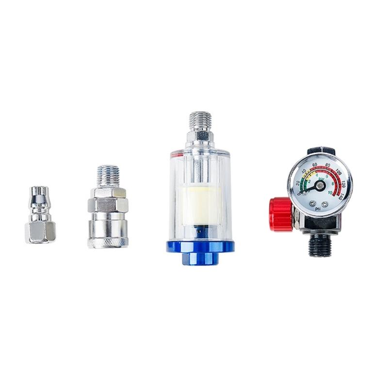 Automotive Painting Accessory Plastic Filter Air Oil Water Separator With Regulator Fit Multiple Sprayer Model