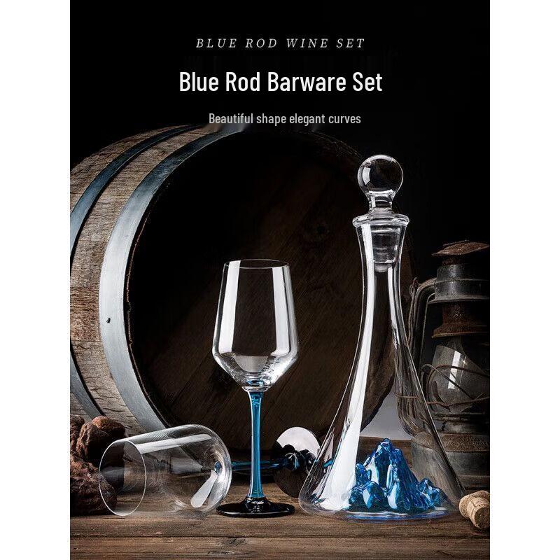 Kristallglas Isberg Vattenfall Karaffset