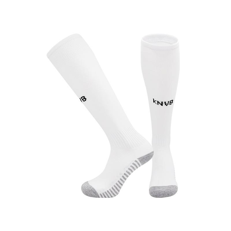 2026 Kids World Football Grip Socks High Knee & Long Football Training Socks - Breathable Cushioned Socks Children & Youth