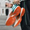 New Sports Shoes Men's Air Cushion Lightweight Running Shoes Fly-woven Summer Youth Shoes Mesh Dad Shoes Men's Shoes
