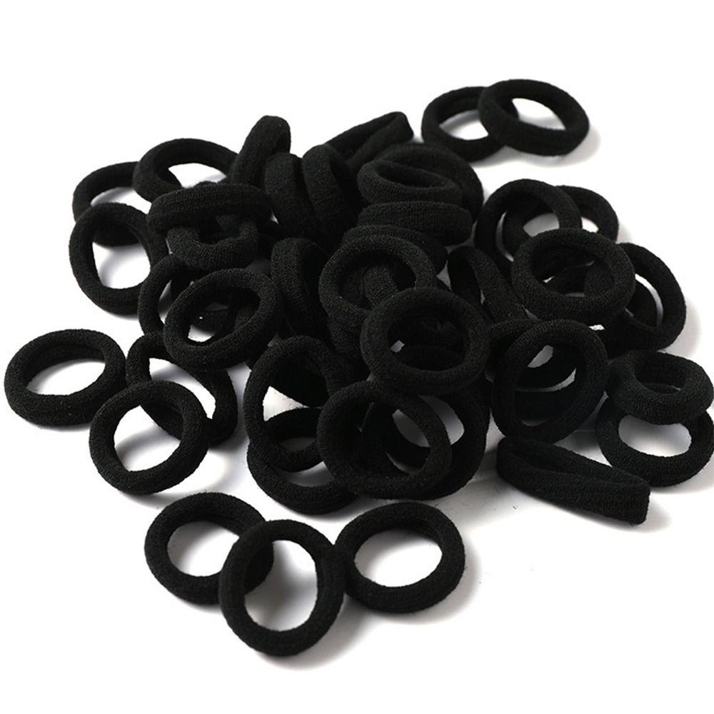 High Elasticity Nylon Elastic Hair Ties Morandi Color Hair Accessories Set for Women and Girls