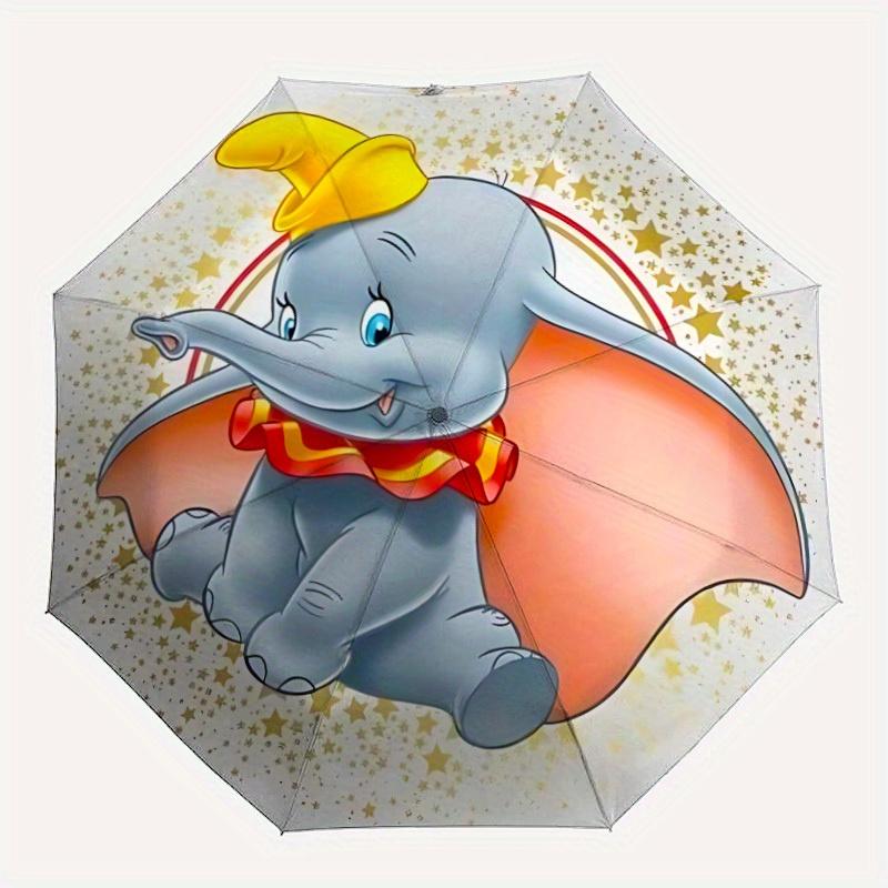 

1pc Dumbo Elephant Automatic Umbrella 8-Bone Design Compact Gear for Outdoor Travel,Perfect Gift for Friends Birthdays yy250815011