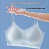 Seamless Strappy Push-Up Backless Bra - Women's Nude Support Vest Style