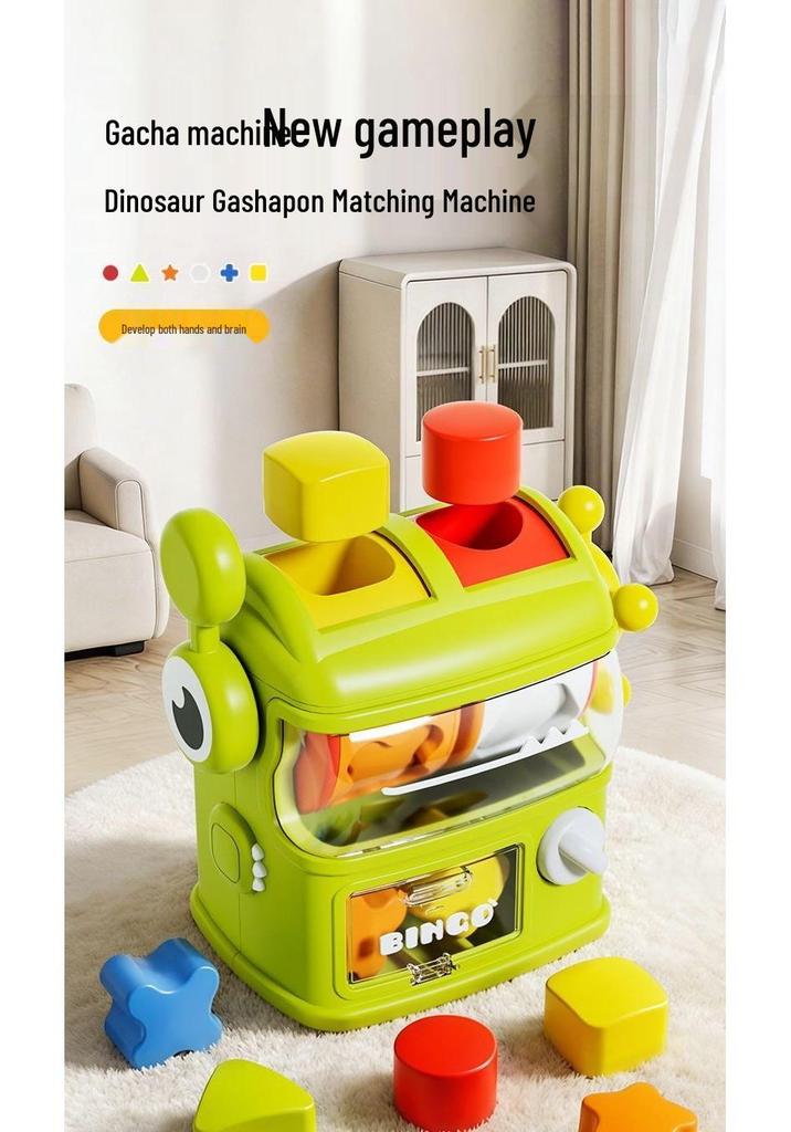 Dinosaur Shape Matching Game - Educational Toy for Infant Cognitive Development and Early Learning