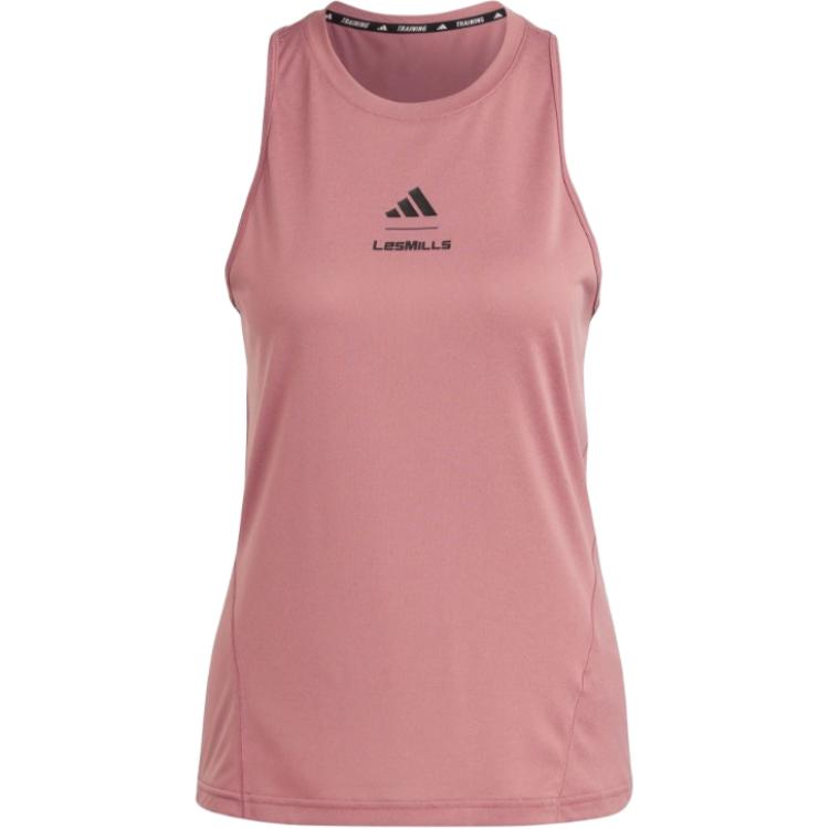 

New Adidas x Les Mills, Sport Vests Women s Dark Red Brown JJ3151 M