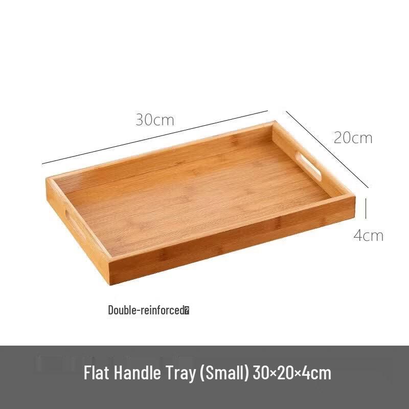 Bamboo Rectangular Tea Tray