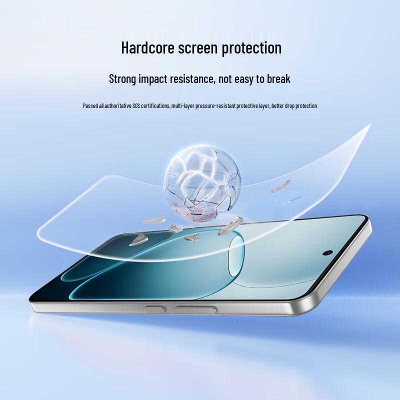 Langling 2-Pack Tempered Glass Screen Protector for OPPO A6 GT