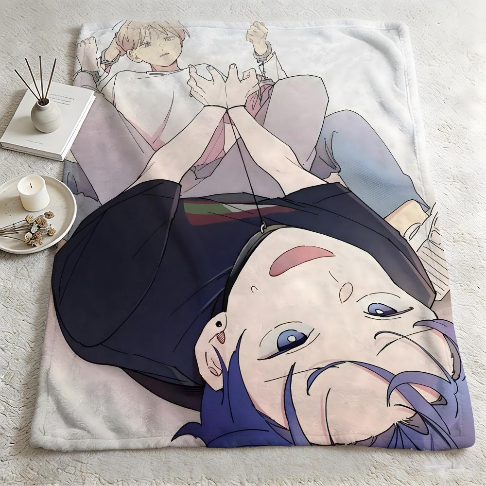 anime O-One Room TA-A Throw Warm Soft Flannel Blanket, Multi-use for Sofa Bed Camping Travel Nap