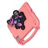 EVA Protective Case with Motorcycle Style Stand Shockproof Tablet Cover with Portable Handle Precise Cutouts Fits for