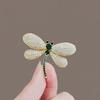 Rhinestone Dragonfly Brooch Alloy Dragonfly Brooch Pin Sparkling Lapel Pin Fashion Outfit Accessory for Women Dresses Shirts Coats