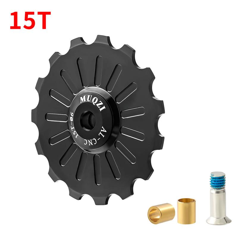 MUQZI 11/12/13/14/15/16/17T Rear Derailleur Jockey Wheel Ceramic Bearing Pulley Guide Wheel For 7/8/9/10/11 Speed