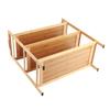 Multi Layer Shoe Rack Thicken Bamboo Large Capacity Durable Shoe Storage Rack for Bedroom Dormitory 3 Layers, 50cm